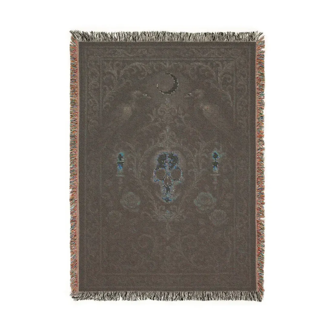 Gothic Realm™ Midnight Rose Blanket